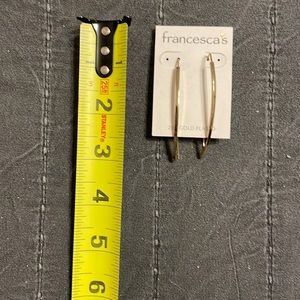 20k gold plated drop earrings